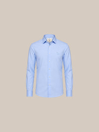 Thumbnail for Camisa Knightsbridge Sky Blue Poplin — Modelo 53 celeste plano - IA.jpg