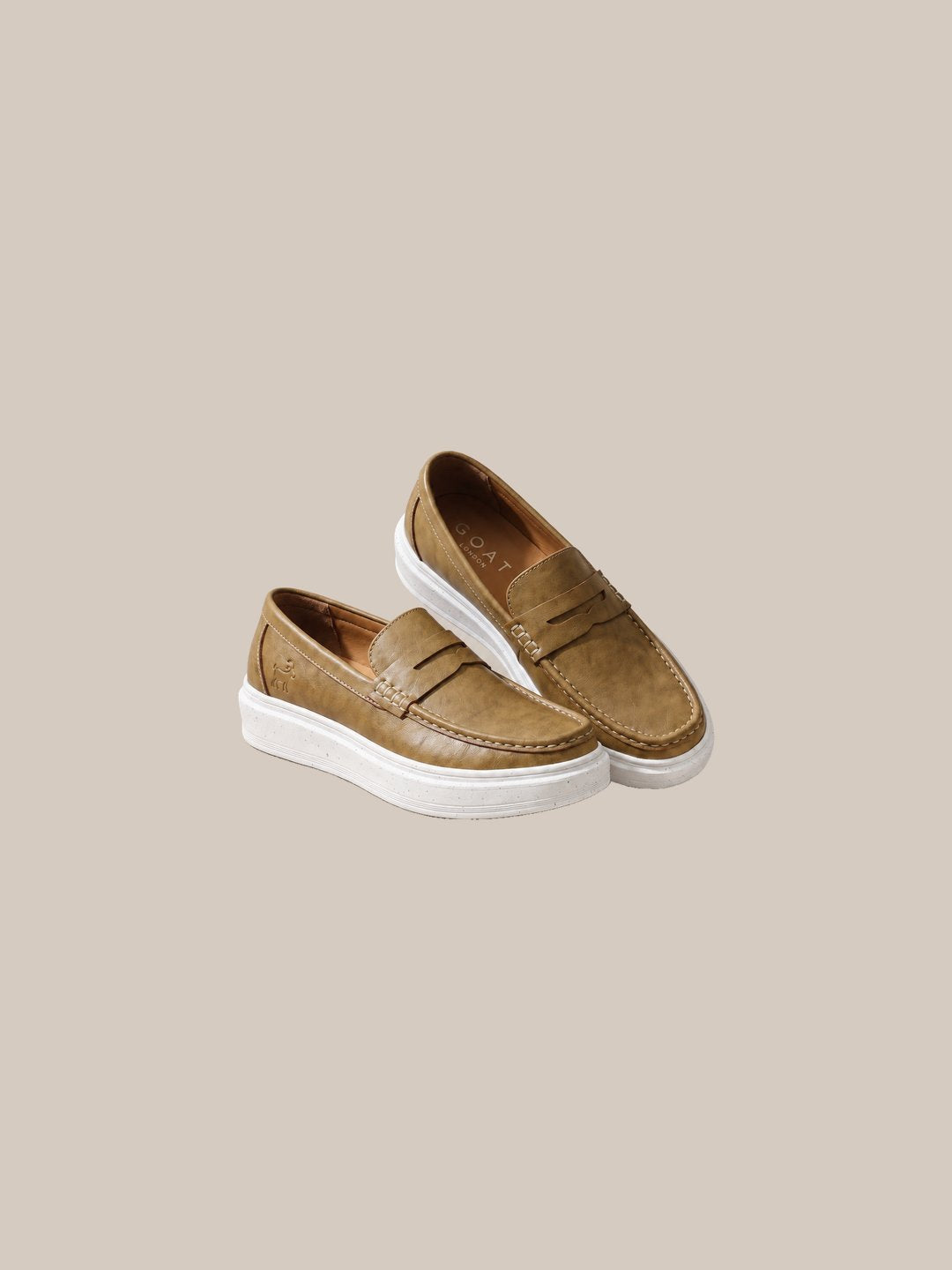 Mocasín Holland Park Platform Penny — 18 light brown par elegante - IA.jpg